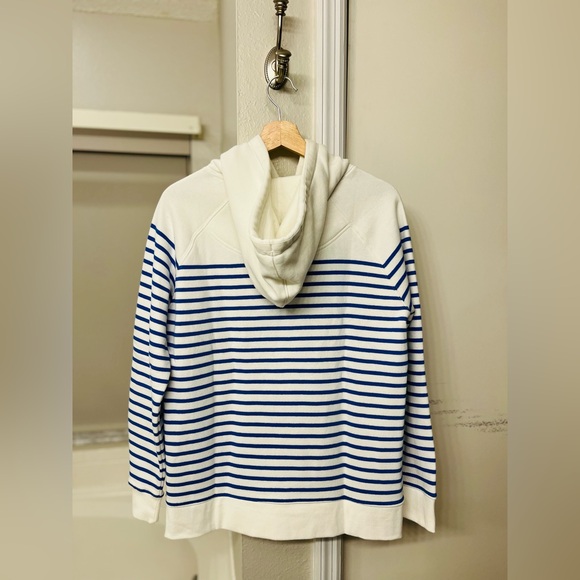 NWT Joules Rowley Embroidered Hoodie in “Blue Dogs Stripe” - Picture 16 of 16